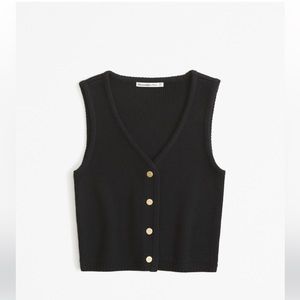 The A&F Mara Button-Up Sweater Vest